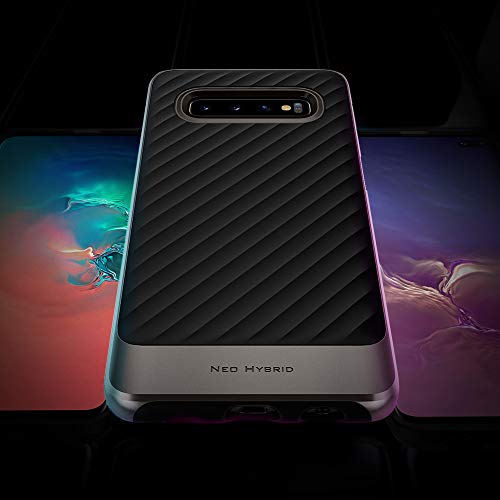 Spigen Compatible con Samsung Galaxy S10 PLUS/S10+ Funda Neo Hybrid - Burgundy - Imagen 4