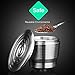 MG Coffee Stainless Steel Reusable Nespresso Capsule Permanent Coffee Pod Holder Compatible for Nespresso Original Line Machines with gifts (Circular Hole)