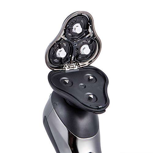 Electric Shaver Razor for Men 5 in 1 Rotary Shavers Beard Trimmer Nose Hair Trimmer Wet and Dry Electric Shavers Men.
