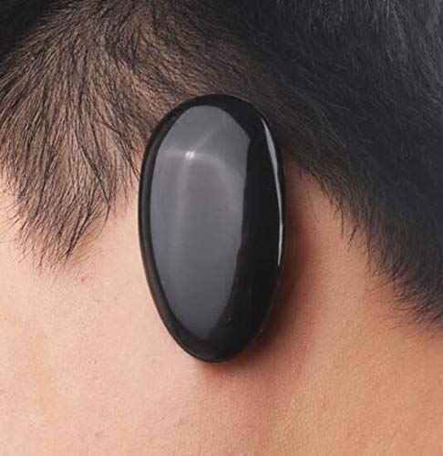 10Pairs Plastic Ear Shield Protector Hairdressing Dye Coloring Ear Cover Bathing Shower Caps Waterproof Ear Prtotector for Hair Salon Home DIY Hair Coloring - Thumbnail 2