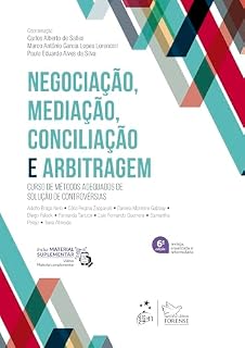 Livro Negociação, Mediação, Conciliação e Arbitragem - 6ª Edição 2026
