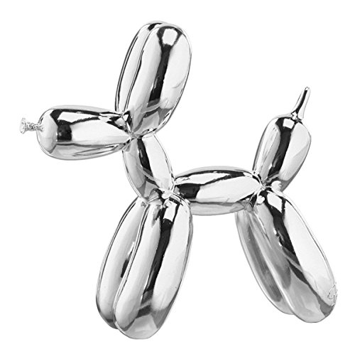 Balloon dog - small - silver
