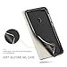 RIFFUE Xiaomi Mi 5X Case, Xiaomi Mi A1 Case, Premium Slim Thin PU Leather Flip Case Protective Foldable Stand Feature Cover With Retro Denim Pattern for Xiaomi Mi 5X / A1 2017 - Black