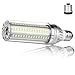 50W Super Bright Corn LED Light Bulb(500 Watt Equivalent) - E26 with E39 Mogul Base Adapter - 6500K Daylight 5500Lumen for Large Area Commercial Ceiling Lights - Garage Warehouse Factory High Bay Barn