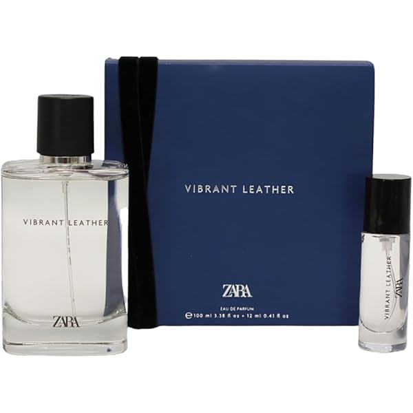 Amazon.com : Zara Vibrant Leather Cologne for Men EDP Eau De
