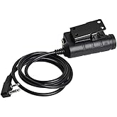 EARMOR Tactical Midland Version PTT Military Standard 7.0 Plug for Radio Adapter