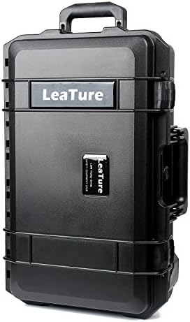 LeaTure L508 Solid Camera Case with Padded Dividers (Black)