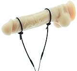 AnE Toys ElectroSex Electrastim Electro-Sex Elektrosex Penis Cock and Ball Ties Loops and Frenum Stimulator with Free 2 Channel 2.5 MM Wire (2 Pack)