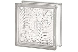 Quality Glass Block 7.5 x 7.5 x 3 Basic Marina Glass Block