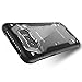 Zizo Proton 2.0 Series Compatible with Samsung Galaxy Note 8 Case Military Grade Drop Tested with Tempered Glass Screen Protector Black Clear