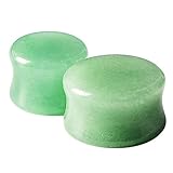 2pcs Stone Ear Gauges Flesh Tunnels Plugs Stretchers Expander Multi-styles 2g-5/8