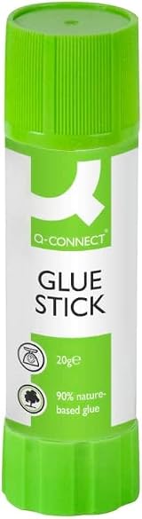 Q-Connect Glue Stick 20g Pack of 12 KF10505Q Classroom Adhesive view 2
