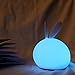 Touch Bunny Nightlights, Interesting Mild Soft lighting ,7 Changing Lighting Perfect Small Gift for Children by Shiloh-E Tech