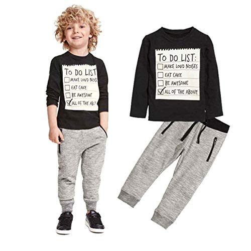 Jobakids Toddler Boy Clothes Boys 2 Pieces Set Boys Cotton Clothing Set