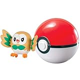 Pokémon Clip n Carry Poké Ball, Rowlet and Poké Ball