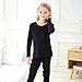 Thermal Underwear for Girls Long Johns with Fleece Lined Set Base Layer Thermals Underwear Set for Kidsthumb 1