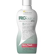 Medtrition Plus Berry Punch Bottle: Concentrated Liquid Protein. 15 Grams of Protein per 1 fl. oz.