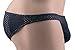 99extra Underwear, Men's Mesh Ice Fiber Low Rise Skinny Bikini - Black(2XL)