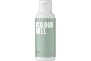 Colour Mill Oil-Based Food Coloring, 100 Milliliters (Sage)