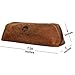 RUSTIC TOWN Leather Pencil Case - Zippered Pencil Pouch For Work & Office (Small, Brown)