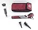 Zyrev ZetaLife Otoscope - Ear Scope with Light, Ear Infection Detector, Pocket Size (Maroon Color)