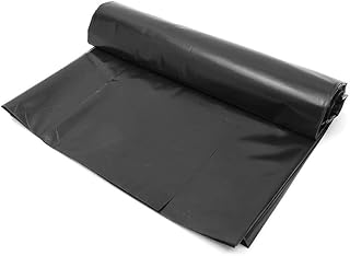 Miracle 3 m x 2 m Teichfolien Zuschnitt PVC, UV- und witterungsbeständig, Schwimmteich Folie Gartenteich Teichplane schwarz, für Teichbau, Garten- und Teichzubehör (S - 0.1 MM)
