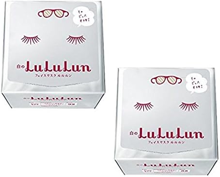 [2-packs Value Set] LuLuLun Face Mask Fresh Clear Type 32 Sheets x 2