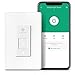 Smart Light Switch by Etekcity, WiFi Remote Control Switch with Timer, Works with Alexa, Google Home and IFTTT, Single Pole, Neutral Wire Required, No Hub Required, Easy Installation, ETL/FCC Listed
