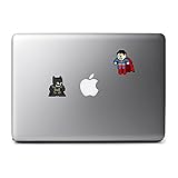 8-Bit Batman vs Superman Decal for MacBook, iPad Mini, iPhone 5S, Samsung Galaxy S3 S4, Nexus, HTC One, Nokia Lumia, Sony