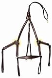 Henri De Rivel Pro 5 Point Elastic Breastplate Martingale with Running Attachment
