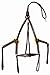 Henri De Rivel Pro 5 Point Elastic Breastplate Martingale with Running Attachment