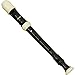 Aulos A507B Sopranino 3-Piece Recorder