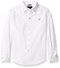 Nautica Boys' Big Solid Poplin Shirt