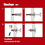 fischer DuoBlade S LD Self-Drilling Plasterboard Plug 25 pcs 4.5x40 screws view 4