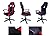 Malibu Racing Mesh Office Chair (Racer Red)