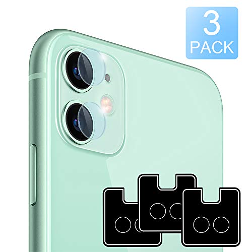 Conleke[3 Pack] Camera Lens Screen Protector for iPhone 11,Ultra-Thin Transparent Clear High Definition Camera Tempered Anti-Scratch Camera Protector-Only for Iphone11(6.1in,2019) - Thumbnail 7