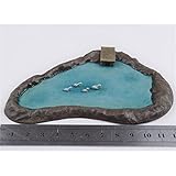 wws Duck Pond OO/HO Gauge Unpainted Model Railway, Diorama, Scenery, Countryside