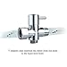 Bidet Sprayer, Ousun Handheld Cloth Diaper Sprayer Kit for Toilet with Dual Spray Models for Personal Hygiene & Cleaning Care (Silver 2)