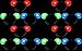 Set of 12 VT Flashing LED Light Up Party Favor Toy Mouse Ears (Colors May Vary)