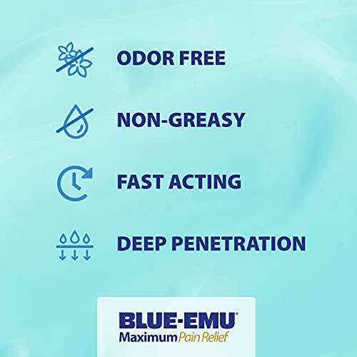 Blue Emu Arthritis Maximum Pain Relief Topical Cream for Muscles