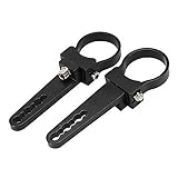 YXGOOD Bullbar Nudge Bar Mounting Bracket Tube Clamp For HID LED Light Bar 2x 1.75 inch
