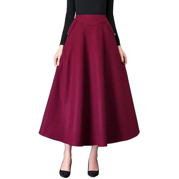 スカート velvet long skirt NOTA velvet long skirt (pinkred) | nii-B | WEBSHOP