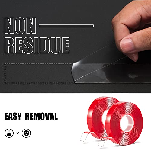 Maxwel Manufacturing Double Sided Mounting Tape Removable 1/2inch