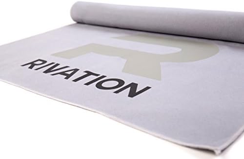 Microfiber Towel Large for Yoga Sports - Fast Drying Best for Camping, Gym, Travel by RIVATION