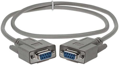 Your Cable Store RS232 DB9 9 Pin Serial Port Cable Female / Female (3 feet)
