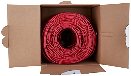 Belkin CAT6 STRANDED BULK CABLE 4PR;24AWG; 1000  RED ( A7J704-1000-RED )