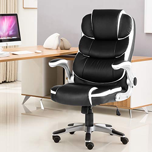 KERMS Ergonomic Office Chair, Adjustable Executive Home Desk Computer