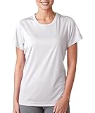 UltraClub womens Cool & Dry Sport Performance Interlock Tee(8420L)
