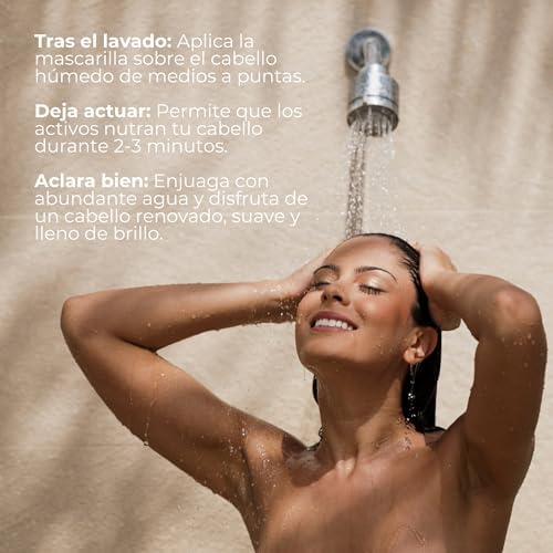 – Mascarilla Capilar De Aceite De Oliva – 400 Ml, Blanco, Fresco