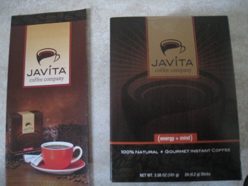 Javita (energy + mind) Gourmet Instant Coffee (Single Kit - 1 box)